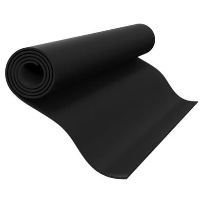 Foam Craft Sheets, 38x100CM EVA Foam Roll, 4MM Black DIY Handcraft Sheets - color: BLACK-15x39in-4MM