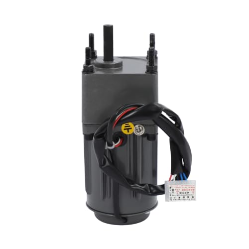6W 20K 0-1400rpm AC Electric Gear Reduction Motor with Speed Controller - color: 6W 20K
