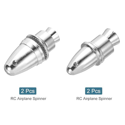 MECCANIXITY Propeller Adapter RC Plane Airplane Spinners, 3/3.17mm Aperture and 6/5mm Output Axle Propeller Adapter Saver for Shaft Brushless Motor Speed Controllers, Pack of 4 - size: 3/3.17mm x 6/5mm