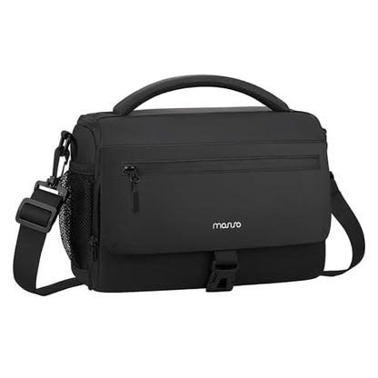 MOSISO Camera Bag for Photographers, Camera Sling Bag Crossbody Bags, Black