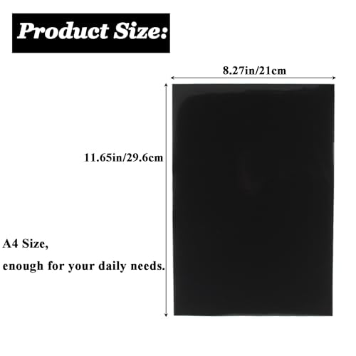 Amonk 4 Packs Light Dimming Blackout Stickers for Electronics, 8.26x11.69in