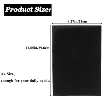 Amonk 4 Packs Light Dimming Blackout Stickers for Electronics, 8.26x11.69in
