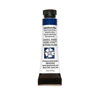 Daniel Smith Extra Fine Watercolor Paint, 5ml Tube, Indanthrone Blue, 284610043 - color: Indanthrone Blue
