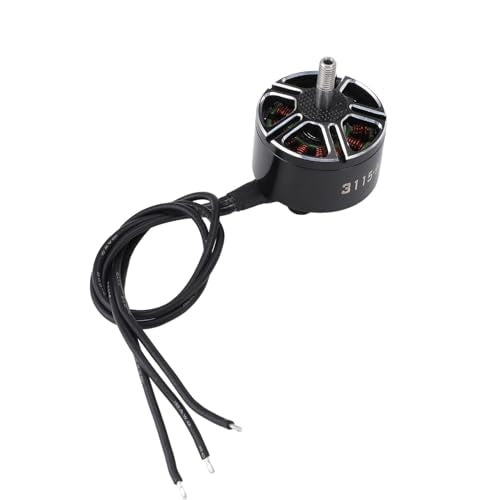 3115 900KV Brushless Motor, 2-6S RC Motor for FPV Racing Drone with Fast Rotation Speed for 9/10/11 Inch RC FPV Drones, Accurately Control The Quadcopter Speed and Position