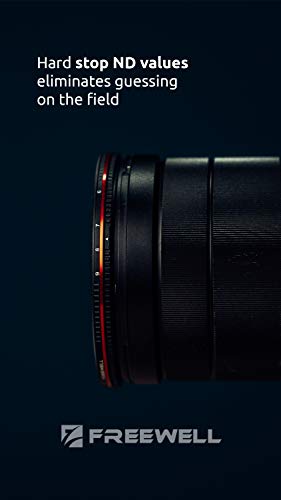 Freewell 82mm Threaded Hard Stop Variable ND Filter Bright Day 6 to 9 Stop - size: 82mm, style: 6-9 Stop