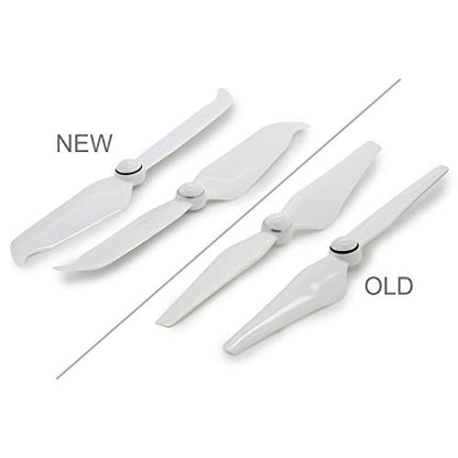 4 Pairs ExpertPower 9455S Propellers for DJI Phantom 4 Series Drones| Self-Tightening, Low-Noise, Quick Release Blade (8 Pieces) - size: 4 Pairs Propeller