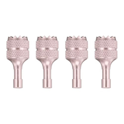 MECCANIXITY 2 Set Aluminum Controller Stick, Replacement Joystick Remote Controller Joystick Stick for Mini4 Pro Air3S Drone Remote Accessories, Pink - color: Pink