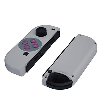 eXtremeRate DIY Replacement Shell Button for Nintendo Switch & Switch OLED, Classic 1989 GB DMG-01 Style Soft Touch Housing with ABXY Direction Button for Joycon Controller- Console Shell NOT Included - color: Classic 1989 GB DMG-01