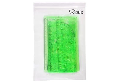 SIQUK 9 Pieces Drawings Templates French Curve Geometric Templates