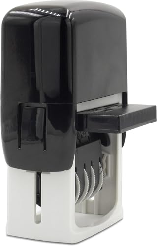 MaxMark Dater 4000 Self Inking Date Stamp - Red - Pack of 2 - color: Red, size: Pack of 2 - 4000