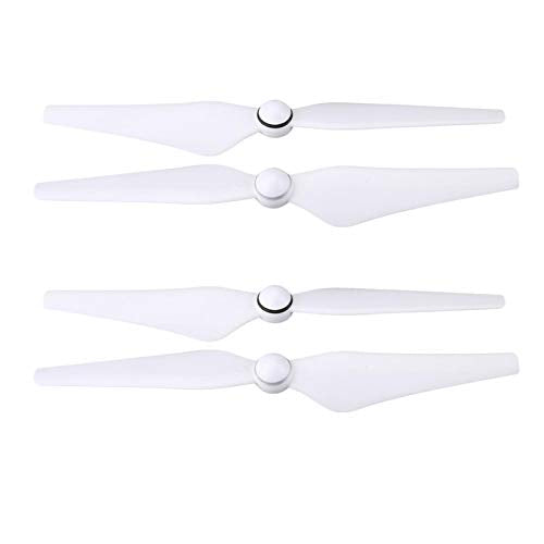 Alomejor 2 Pairs Replacement Drone Propeller Blades for Quadcopter - High-Performance Drone Accessories | 2-Pack Compatible with Most Quadcopter (Black)