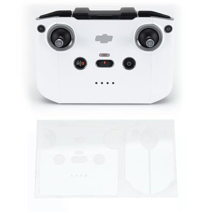 WRAPGRADE Skin Stickers Compatible with DJI RC-N2/N3 (Racing White) - color: RACING WHITE