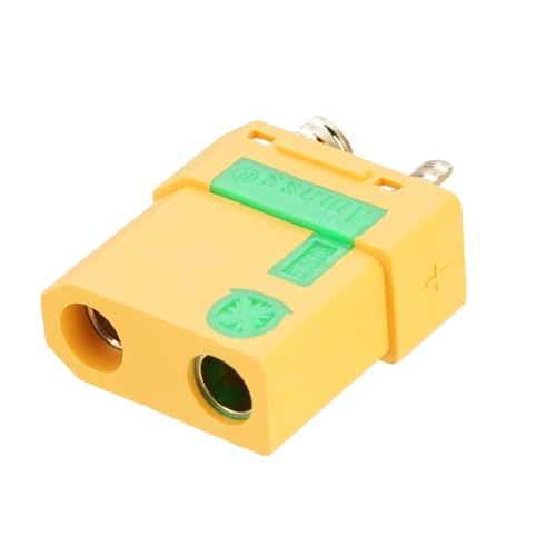 ELFCULB 5PCS Amass XT90S Female Anti Spark Connectors for Power Systems - size: XT90S Female