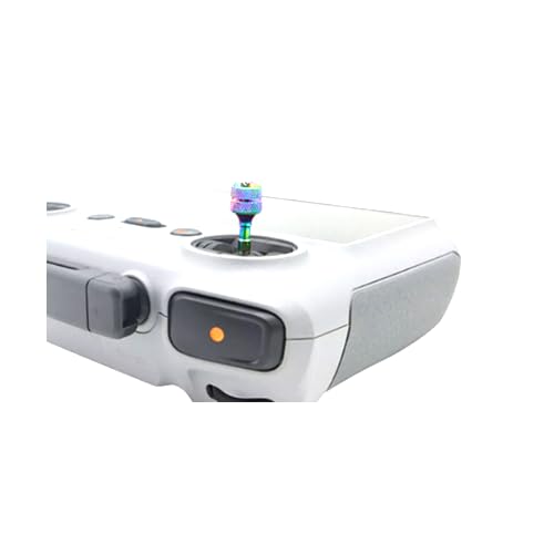 Upgrade Drone Parts Aluminum Joystick for with Screen Control of DJI RC/RC2 (Dazzling Color) - color: Dazzling Color
