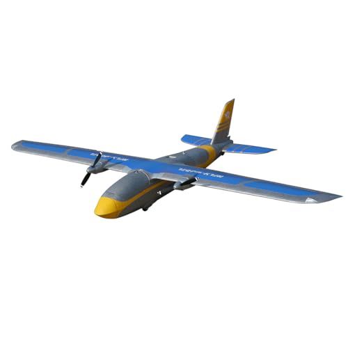 X1500 Twin Power FPV Aircraft 59'' Wingspan 4S RC FPV Platform(Transmitter, Receiver or Battery NOT Included) (Blue) - color: Blue
