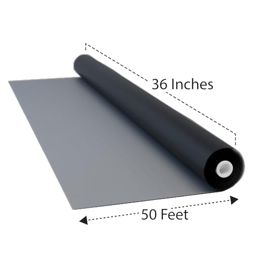DOCAZOO Window Screen Mesh 36 in x 50 Ft - color: Charcoal, size: 36 in x 50 ft
