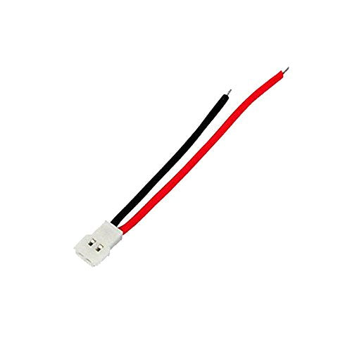 10 Pairs 1S 2-Pin 2.0mm Pitch Connector Cable Male and Female Plug for RC Drone and Remote Control Device