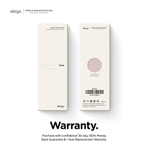 elago R3 Protective Case for Apple TV 4K Siri Remote 1st Generation - color: Sand Pink