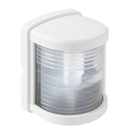 SEAFLO 11 Series Regular Sized LED White Masthead Light Navigation Light for Boats 12V, 1W, IP67 Waterproof, 2NM Visibility, High-Brightness, for Boats Under 65 ft (20m) 4-Year Warranty - color: Mast (White), size: Regular, style: White