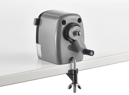 Dahle 133 Pencil Sharpener with Automatic Cutting System, Adjustable Point, Accepts Standard Graphite or Oversized Artist Pencils