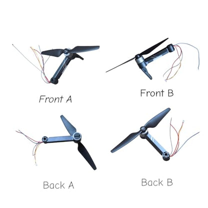 Drone Motor Arm Repair Parts Assembly compatible with SJRC F22S S3(Front A) - color: Front A
