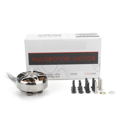 Emax ECO II 2004 2000KV 3000KV 3-6S Lipo Brushless Motor 1.5mm Shaft for RC FPV 3inch 3.5inch Racing Drones Quadcopter Parts (4PCS 2004 2000KV) - style: 4PCS 2004 2000KV