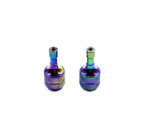 Upgrade Drone Parts Aluminum Joystick for with Screen Control of DJI RC/RC2 (Dazzling Color) - color: Dazzling Color