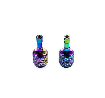 Upgrade Drone Parts Aluminum Joystick for with Screen Control of DJI RC/RC2 (Dazzling Color) - color: Dazzling Color