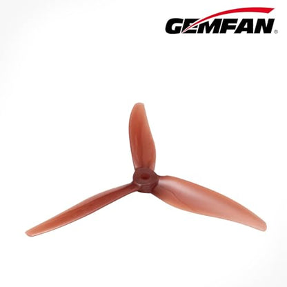 Gemfan Hurricane 51366 MCK Rev3 5.1-Inch 3-Blade PC FPV Props, 10CW + 10CCW