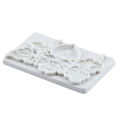 Flower Resin Silicone Mold Flower Heart Polymer Clay Molds - color: Style I