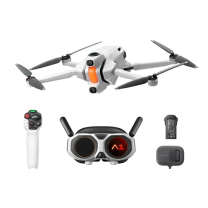 Antigravity A1-360 Drone with Camera 8K, Immersive goggles, Point-to-Fly Motion Control for Adults & Beginners, Obstacle Avoidance, 249g & Foldable, Deep Track, Auto Return, Auto Edit