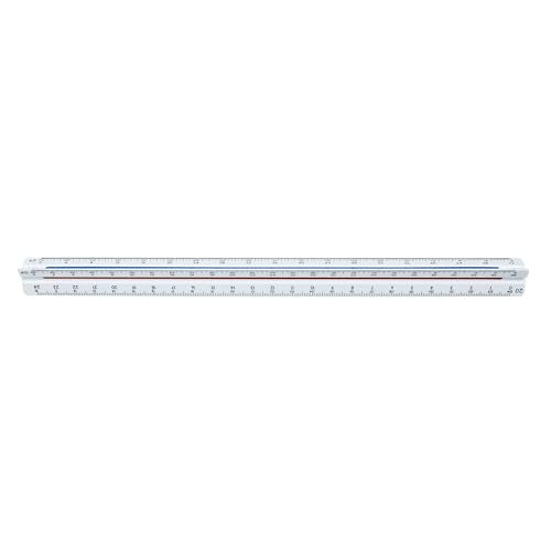 Staedtler Triangular Scale Engineers Ruler, 12 Inch, 98718-34BK