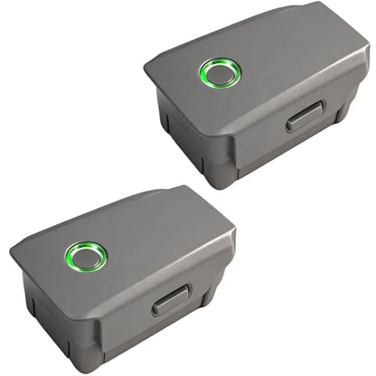 2 Packs Mavic 2 and Mavic 2 Pro Intelligent Flight Battery (3850mAh 15.4V) Max 31 Minutes Flight Time Replacement Battery for DJI Mavic 2 Pro/2 Zoom/Enterprise Advanced Series Drone - style: Mavic 2/2 Pro/Zoom/Enterprise Advanced Series Battery*2