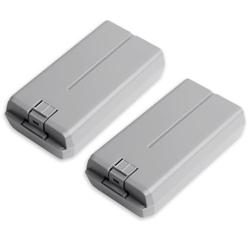 2 Pack Mini 2 Series Intelligent Flight Battery for DJI Mini 4K, Mini 2 SE, Mini 2, Mini SE with Extended Capacity 2400mAh-7.7V Max.31 Mins Flying for Drone Replacement - color: 2 Pack