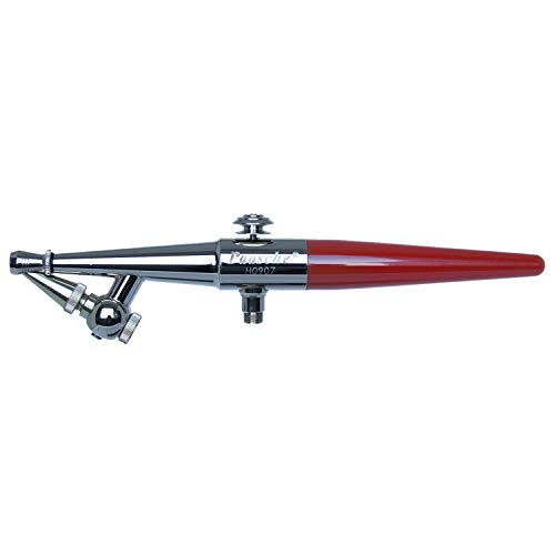 Paasche Airbrush H-Set Single Action Siphon Feed Airbrush Set , Red