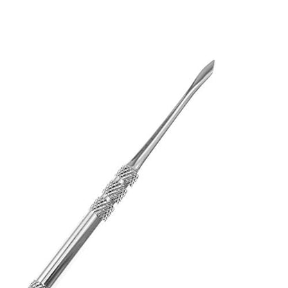 Maxmoral Silver Stainless Steel Spoons Glass Accessories Carving Tools - color: Silver