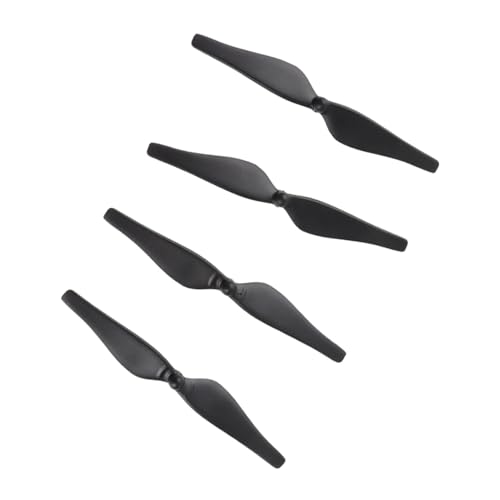 RC Drone Blade Propeller, 2 Pairs Carbon Fiber Quick Release Propeller Set for Tello Drone Quadcopter(black)