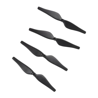RC Drone Blade Propeller, 2 Pairs Carbon Fiber Quick Release Propeller Set for Tello Drone Quadcopter(black)