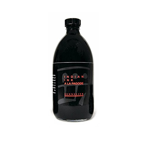 SENNELIER China Ink, Black - size: 16.9 fl oz