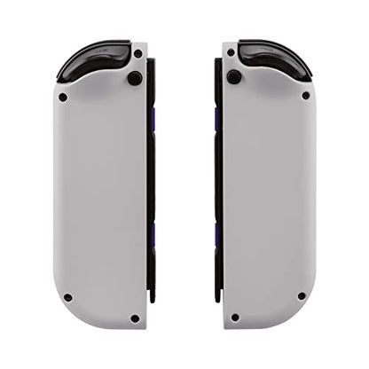 eXtremeRate DIY Replacement Shell Buttons for Nintendo Switch & Switch OLED, Classics SNES Style Housing with Full Set Button for Joycon Handheld Controller - Console Shell NOT Included - color: Classic SNES Style