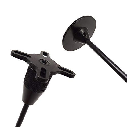 Honbay CNC Aluminum GPS Folding Antenna Base Mount Holder Bracket for DJI Quadcopter Multicopter (Black)