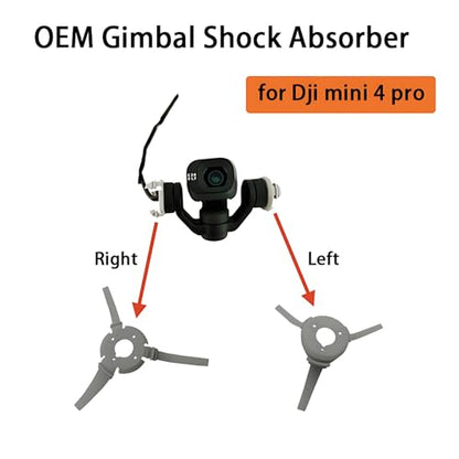 Replacement Mini 4 Pro Shock Absorption Gimbal Camera Rubber Damper Cushion Repair Parts for DJI Mini 4 Pro Drones