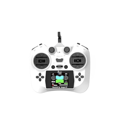 ARJSTY Jumper 2.4G 101mW Smart Color Screen Built In ELRS Radio Controller Hall Sensor Gimbals White - color: White