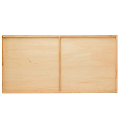 Birch Painting Panel 18 x 36 x 3/4-inch, Large Wood Canvas Boards for Painting, Blank Sign for Wall Art Sets, by Woodpeckers - size: 18 x 36 inches