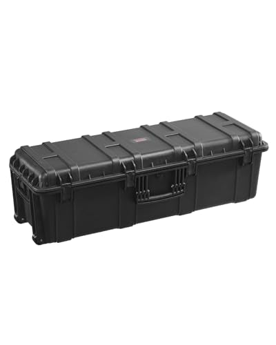 VEVOR Dry Box, Waterproof Hard Case with Pre-Cut Foam, 44 x 16 x 13.5inch - size: 112x41x34 cm