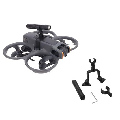 Drone Strobe Light Searchlight For DJI Avata 2 Night Flight Light Lamp with Mounting Bracket Adapter Clamp Holder for Avata 2 Accessories