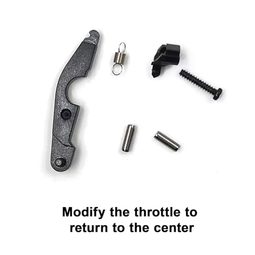 Self-Centering Throttle Mode Change Kit for Flysky FS-i6S / i6 / i6X, 1 Set Transmitter Remote Control Replacement DIY Parts, Compatible with FS-i6S, FS-i6, and FS-i6X