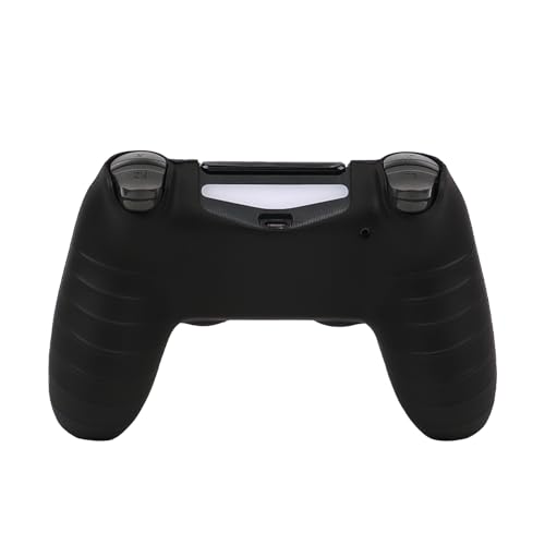 Lion Design Controller Skin Cover with 2 Thumb Grips Compatible with PS4/Playstation 4 Slim/Pro Controller - color: Lion Black Purple