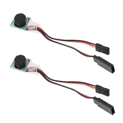2Pcs RC Lost Model Alarm 4-6V DC Lost Model Finder Buzzer <85dB for Drone Plane Heli 1-35mA