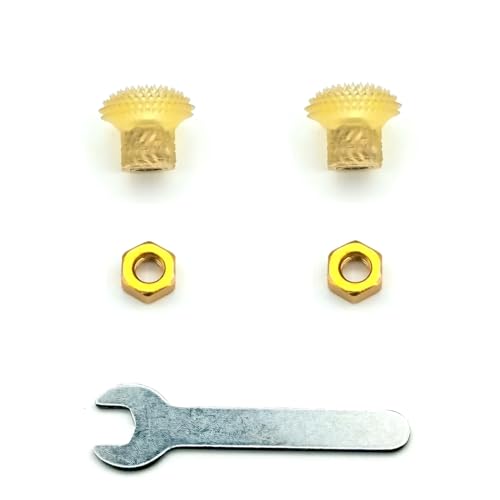 Felistick Thumbur RC Transmitter Radio Controller Stick Ends FPV Controller Accessories Replacement Joystick (yellow, M4) - color: yellow, size: M4